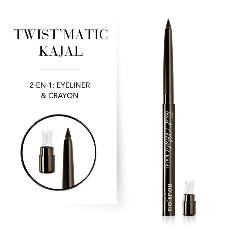 Bourjois Crayon Yeux Twist’Matic Kajal 02 Brown W'oud
