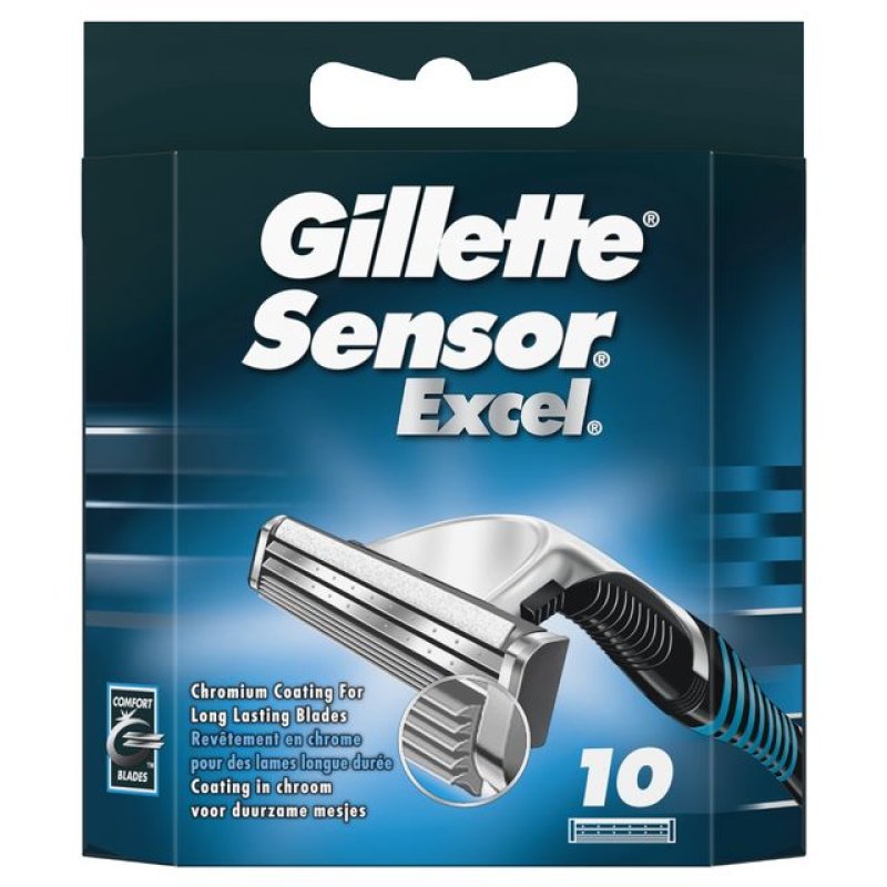 Gillette Sensor Excel razor blades 10 pc(s) Men