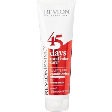 Revlon Professional 45 Days Brave Reds Conditioning Shampoo 275ml