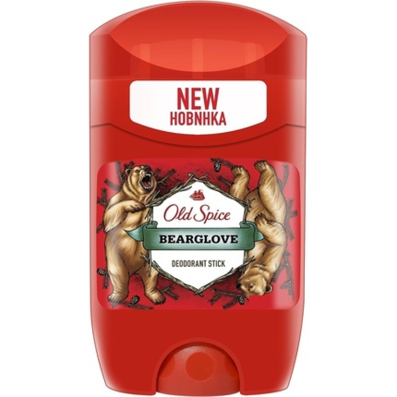 Old Spice Bearglove Deodorant Solid Stick For Men 50ml