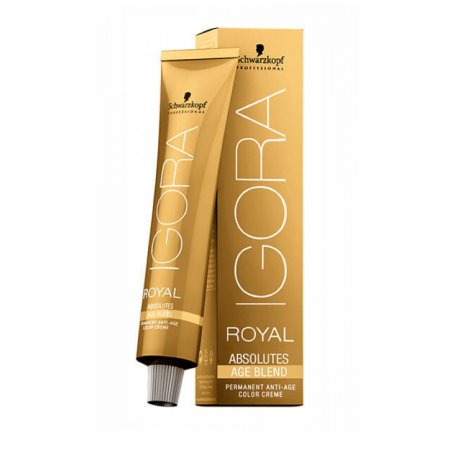 Schwarzkopf Igora Royal Absolutes Age Blend 8-140 Blond Clair Cendré Beige Naturel 60ml