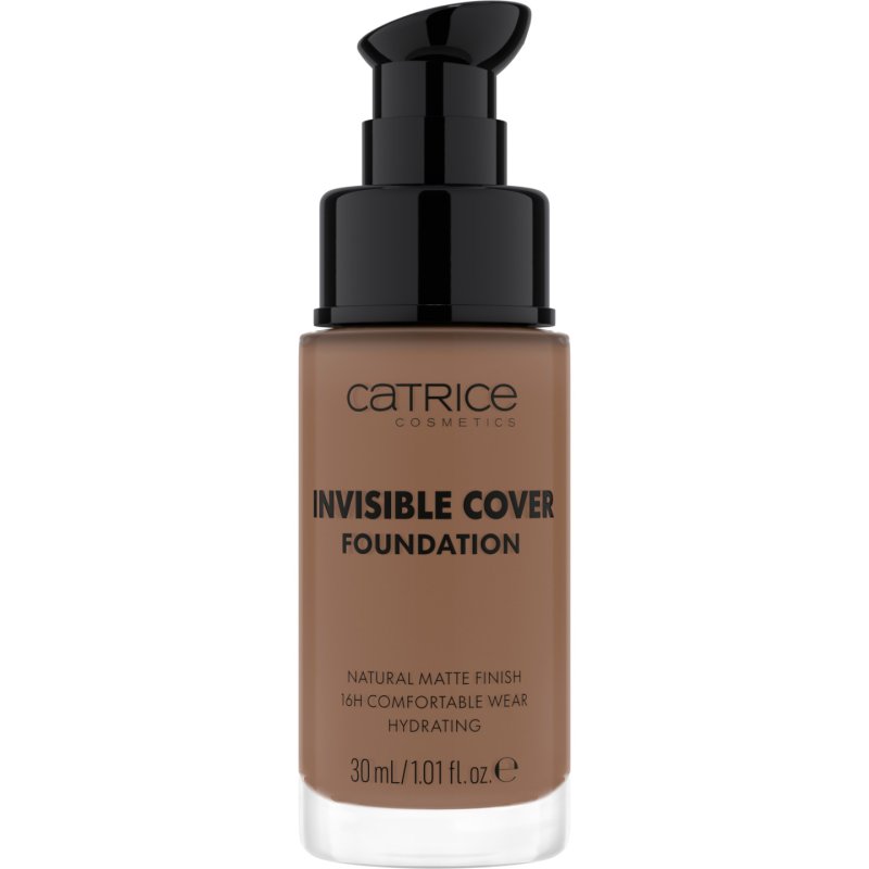 Catrice Invisible Cover Foundation No. 055w Nude Moisturizing