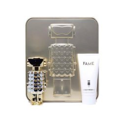 Paco Rabanne Fame Eau de Parfum Spray 50ml and Body Lotion 75ml Set for Women - OVP