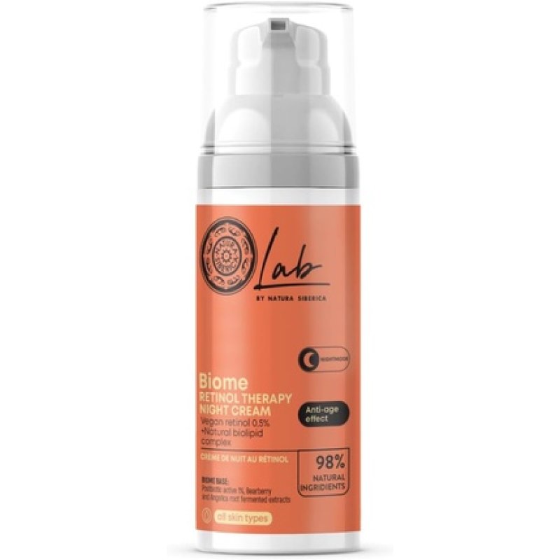 Natura Siberica Lab Biome Retinol Therapy Night Face Cream 50ml