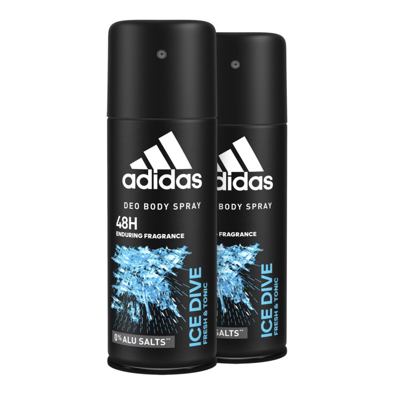 Adidas Ice Dive Deodorant Body Spray for Him, 150ml