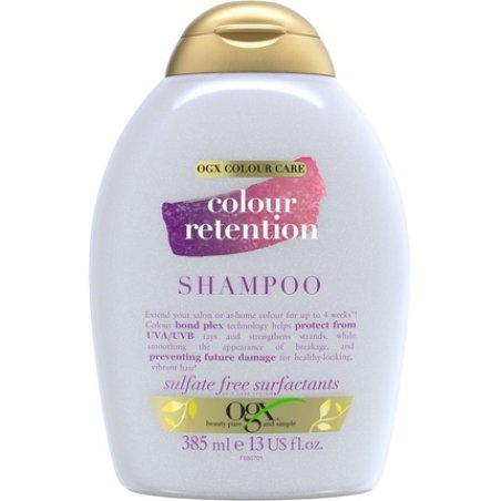 Ogx Colour Retention Shampoo with Bond Plex Technology 385ml