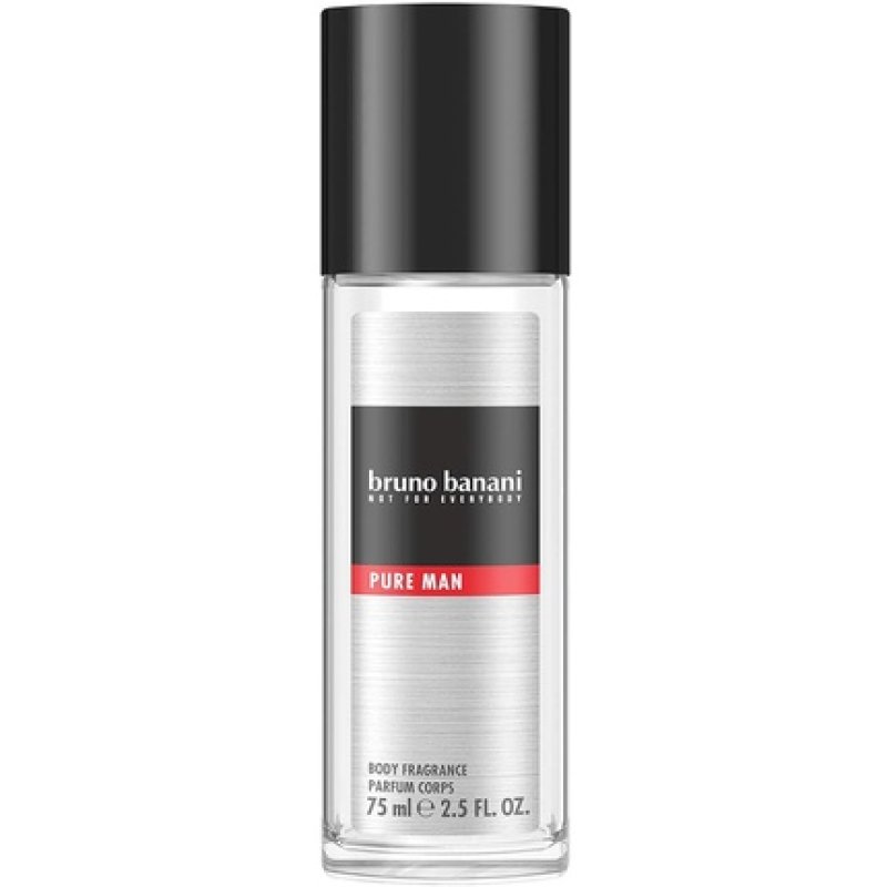 BRUNO BANANI Pure Men Perfumed Deodorant Spray Glass 75ml