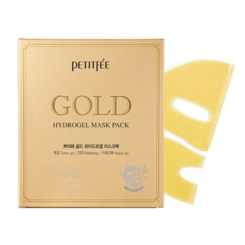 PETITFÈE Gold Hydrogel Mask Pack Korean Cosmetics 32g