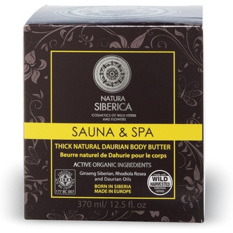 Natura Siberica Thick Natural Daurian Body Butter 370ml