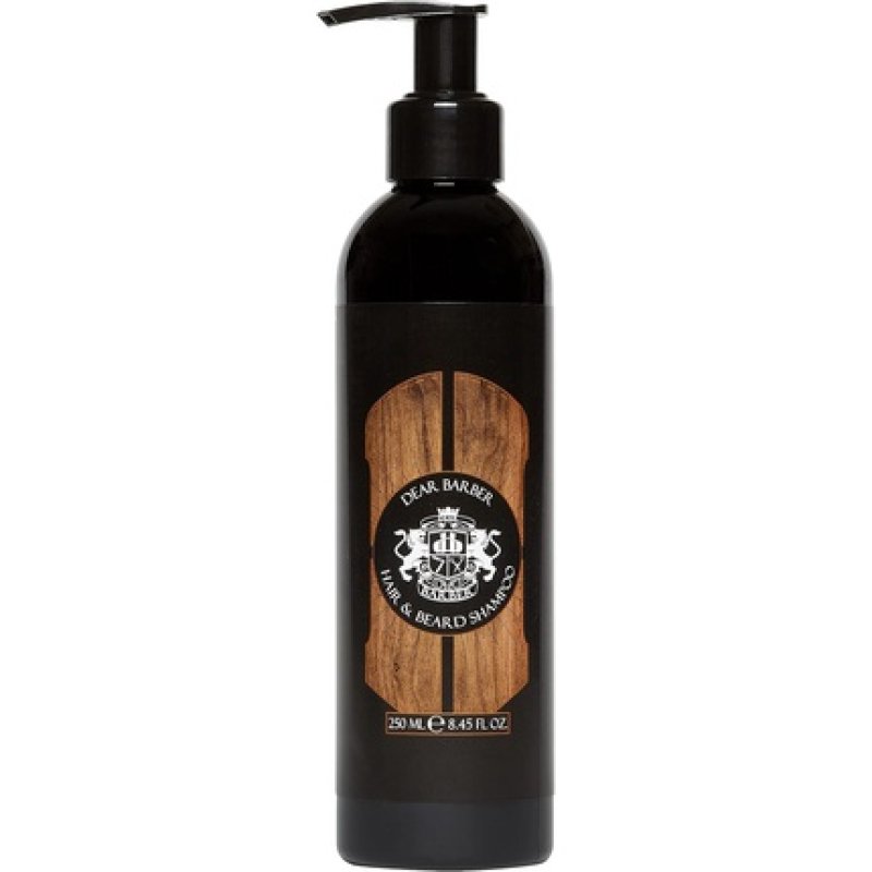 Dear Barber Hair & Beard Shampoo For Men Nourishing Softens Moisturises 250ml