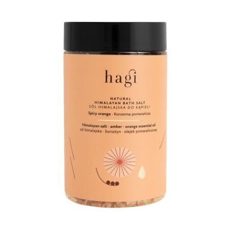 Hagi Natural Himalayan Bath Salt Spicy Orange 480g