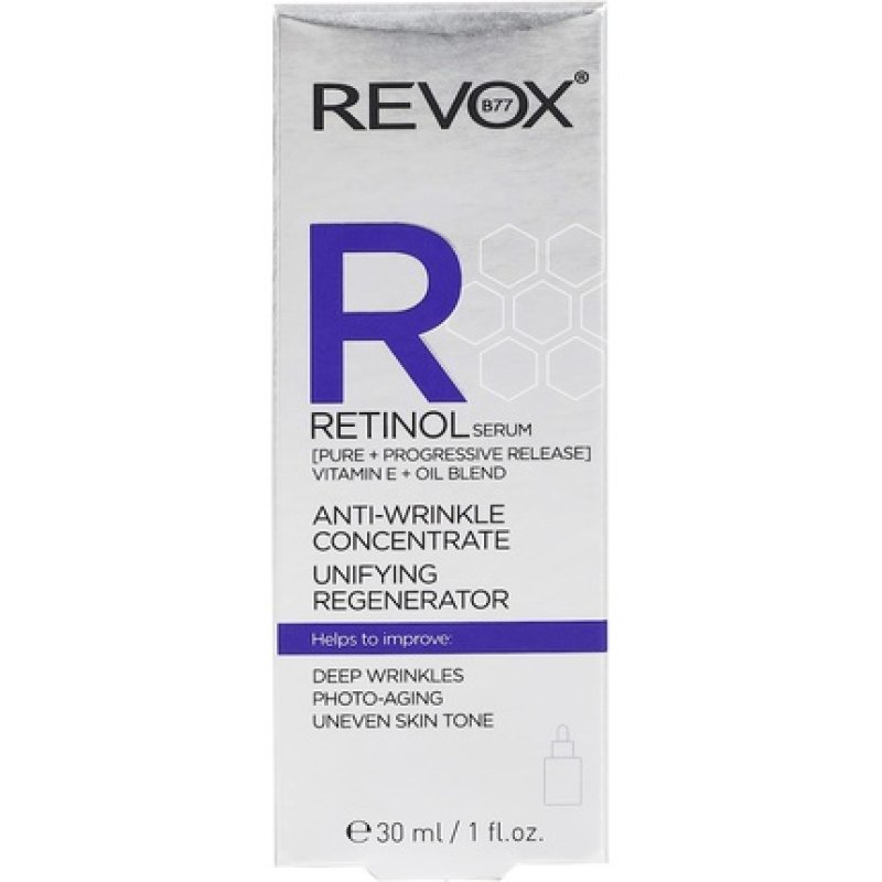 Revox Retinol Serum Unifying Regenerator Anti-Wrinkle Concentrate 30ml