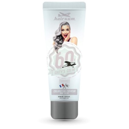 Hairgum Silver Pink Sixty'S Colour Cream 60ml