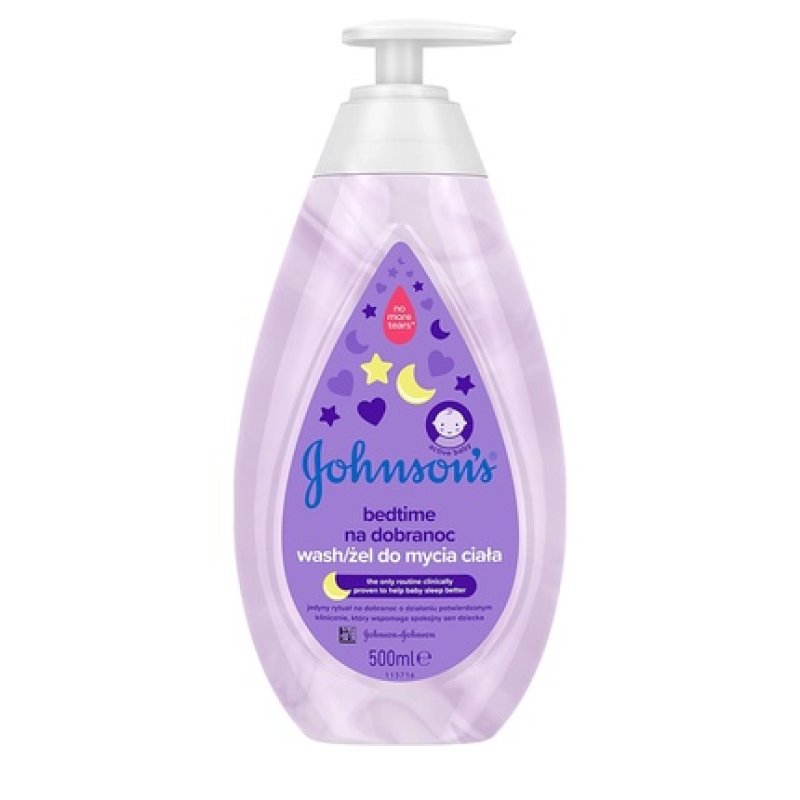 Johnson's Bedtime Body Cleansing Gel Good Night 500ml