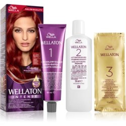 Wella Wellaton Intense Permanent Hair Color with Argan Oil 6/45 Red Passion - 1 piece