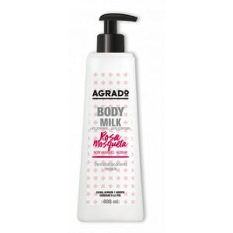 Agrado Rosehip Body Milk 400ml by Agrado