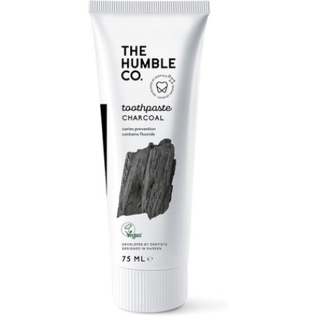 Humble Natural Toothpaste with Fluoride Charcoal 75ml