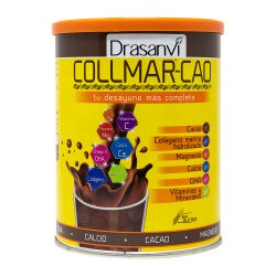 COLLMAR Cao Drasanvi Hydrolyzed Marine Collagen with Cocoa, DHA, Magnesium and Calcium 300g