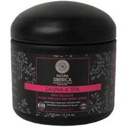 Natura Siberica Sauna & Spa Anti-Cellulite Algae & Salt Hot Body Scrub 370ml