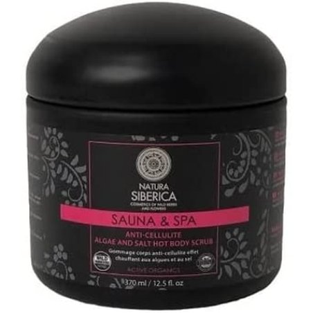 Natura Siberica Sauna & Spa Anti-Cellulite Algae & Salt Hot Body Scrub 370ml