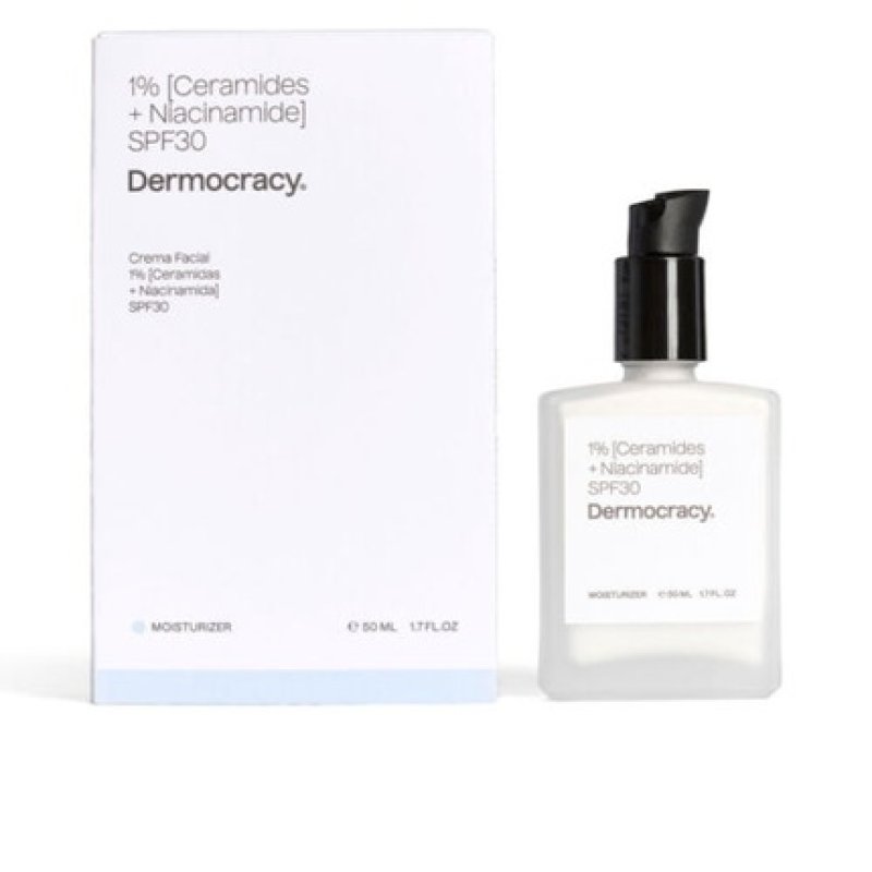 Home Dermocracy Unisex 1% Ceramide Niacinamide SPF30 Face Cream 50ml