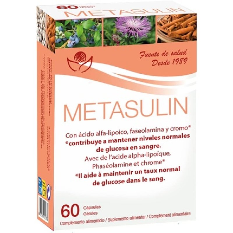 Nutricosmetics Bioserum Metasulin 60 Capsules