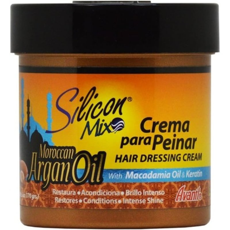 Silicon Mix Moroccan Argan Oil Hair Dressing Cream 6oz