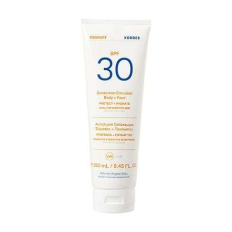 Korres Yoghurt SPF30 Body & Face Sunscreen Emulsion 250ml