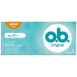 O.B. Original Super Tampons Everyday Reliable Protection
