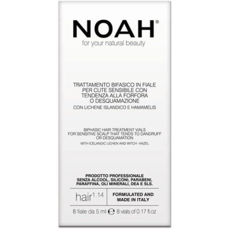 Noah 1.14 Bifasic Hair Treatment Vials for Sensitive Scalp 40ml