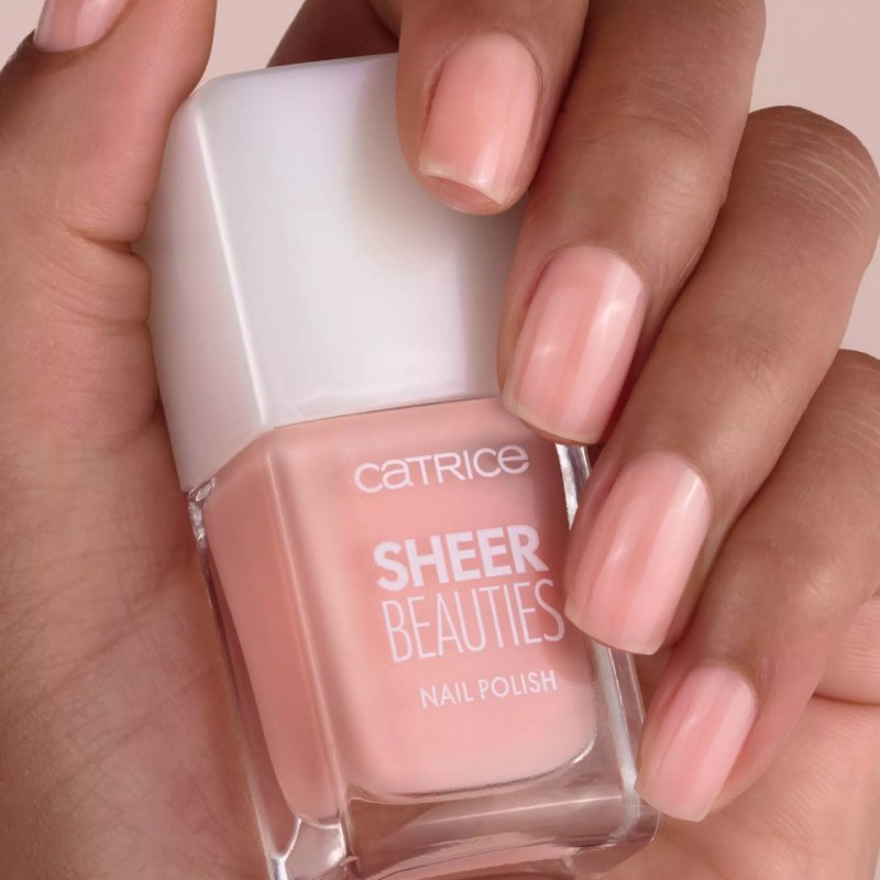CATRICE Sheer Beauties nail polish 10.5 ml Peach Shimmer