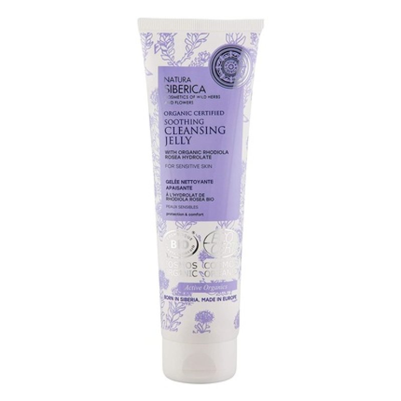 Natura Siberica Bio-Certified Soothing Cleansing Gel for Sensitive Skin 140ml