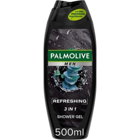 Palmolive Men Refreshing 3 in 1 Shower Gel 500ml