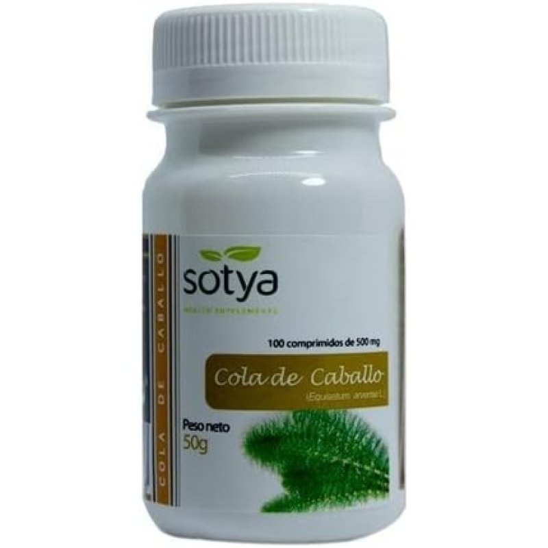 Horsetail Sotya, 500 mg. 100 tablets