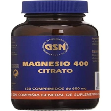 Nutricosmetics GSN Magnesium 400 120 Tablets