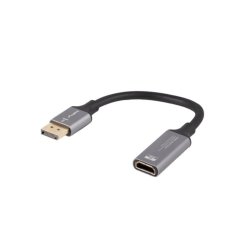 ADAPTADOR LANBERG 4K DISPLAYPORT MACHO/HDMI HEMBRA 20CM