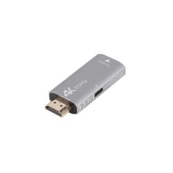 ADAPTADOR LANBERG 4K HDMI MACHO/DISPLAYPORT HEMBRA