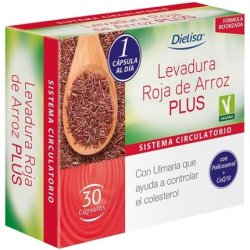 Nutricosmetics Dietisa Red Yeast Rice Plus 30 Capsules