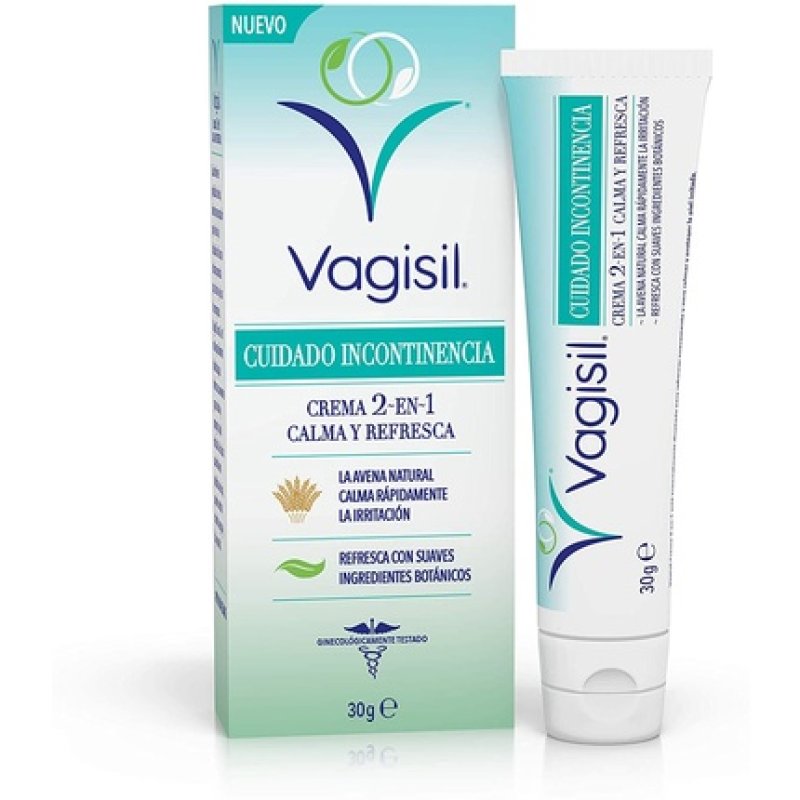 Vagisil Incontinence Care 2-in-1 Soothing and Refreshing Day Cream Incontinence Cream