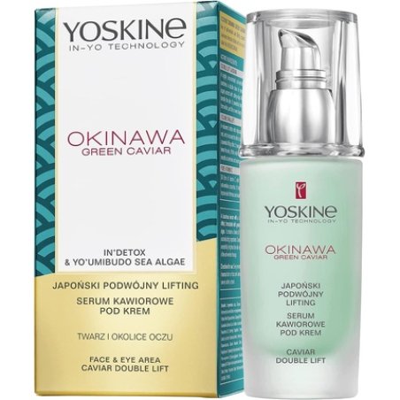 Yoskine Okinawa Green Caviar Anti-Wrinkle Double Lift Face Serum 15ml