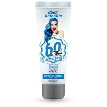 Hairgum Flash Blue Sixty'S Colour Cream 60ml