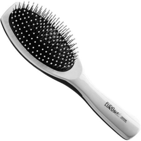 Eurostil Rubber Bellows Brush Two-Tone Anti-Static Large 150g