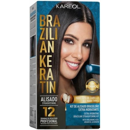 Kareol Brazilian Keratin Hair Styling Set with Deep Moisture 6 Pieces