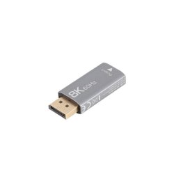 ADAPTADOR LANBERG 8K DISPLAYPORT MACHO/HDMI HEMBRA