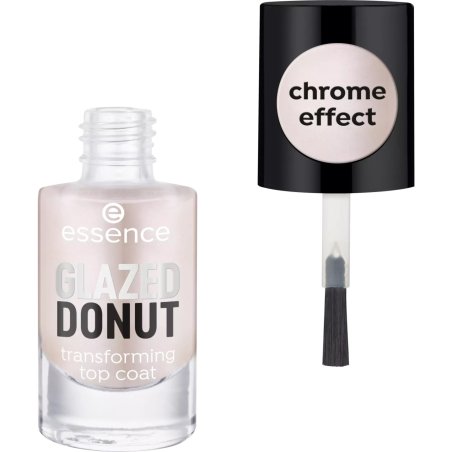 Essence Glazed Donut vernis à ongles top coat 8 ml Argent