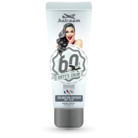 Hairgum Steel Sixty'S Colour Cream 60ml Silver
