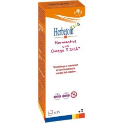 Kids Normactive 250ml with Omega 3, Vitamins A, E, D for Active Children - Herbetom Bioserum