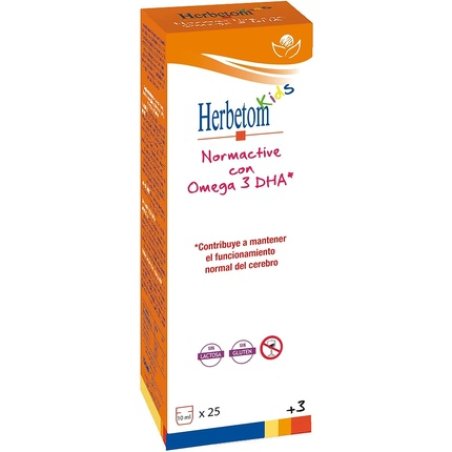 Kids Normactive 250ml with Omega 3, Vitamins A, E, D for Active Children - Herbetom Bioserum