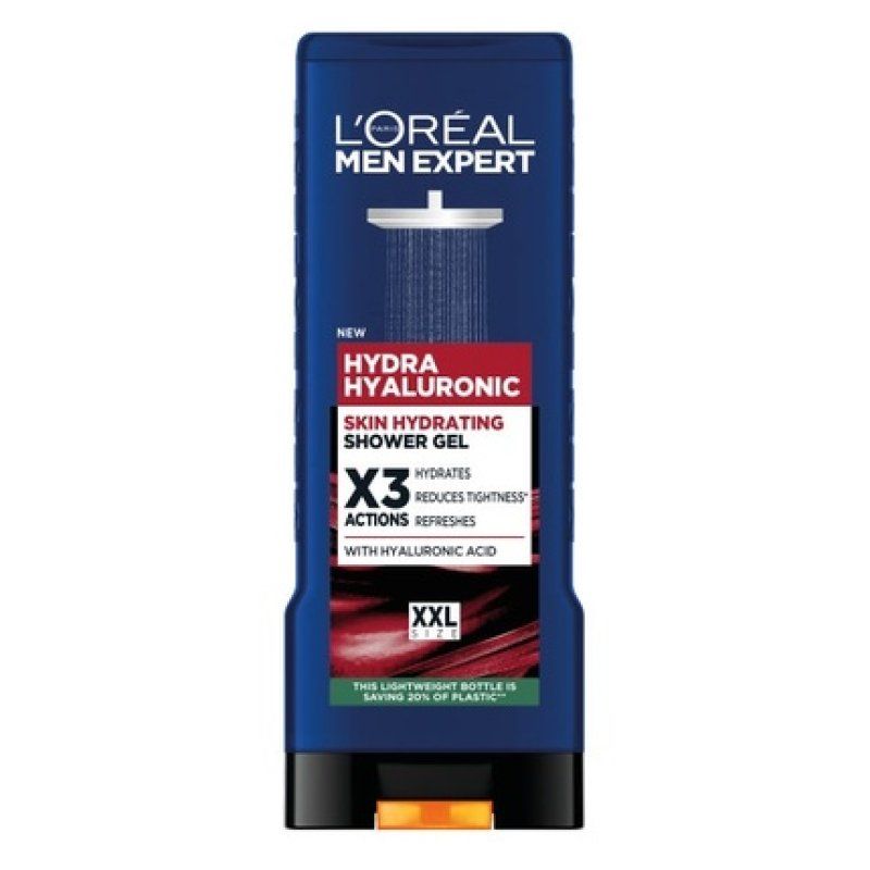 L'Oreal Men Expert Hydra Hyaluronic Moisturizing Shower Gel 400ml