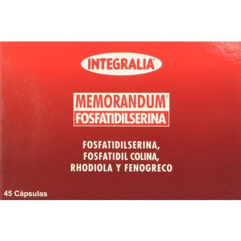 Nutricosmetics - Integralia Memorandum Fosfatidilserina 45 Caps